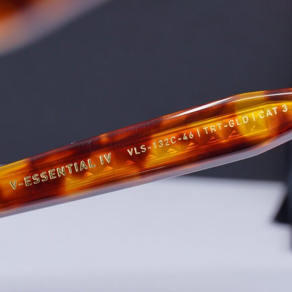 Valentino V-ESSENTIAL-IV VLS-132C Round Sunglasses - Havana\Green - Picture 10 of 11